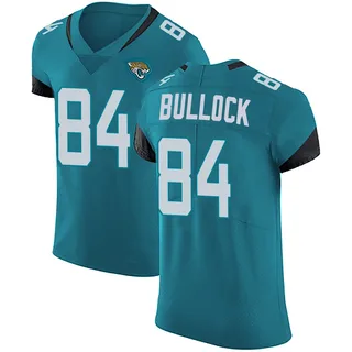 Alex Bullock Jacksonville Jaguars Men's Elite Vapor Untouchable Alternate Nike Jersey - Teal