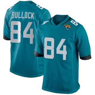 Alex Bullock Jacksonville Jaguars Men's Game Nike Jersey - Teal