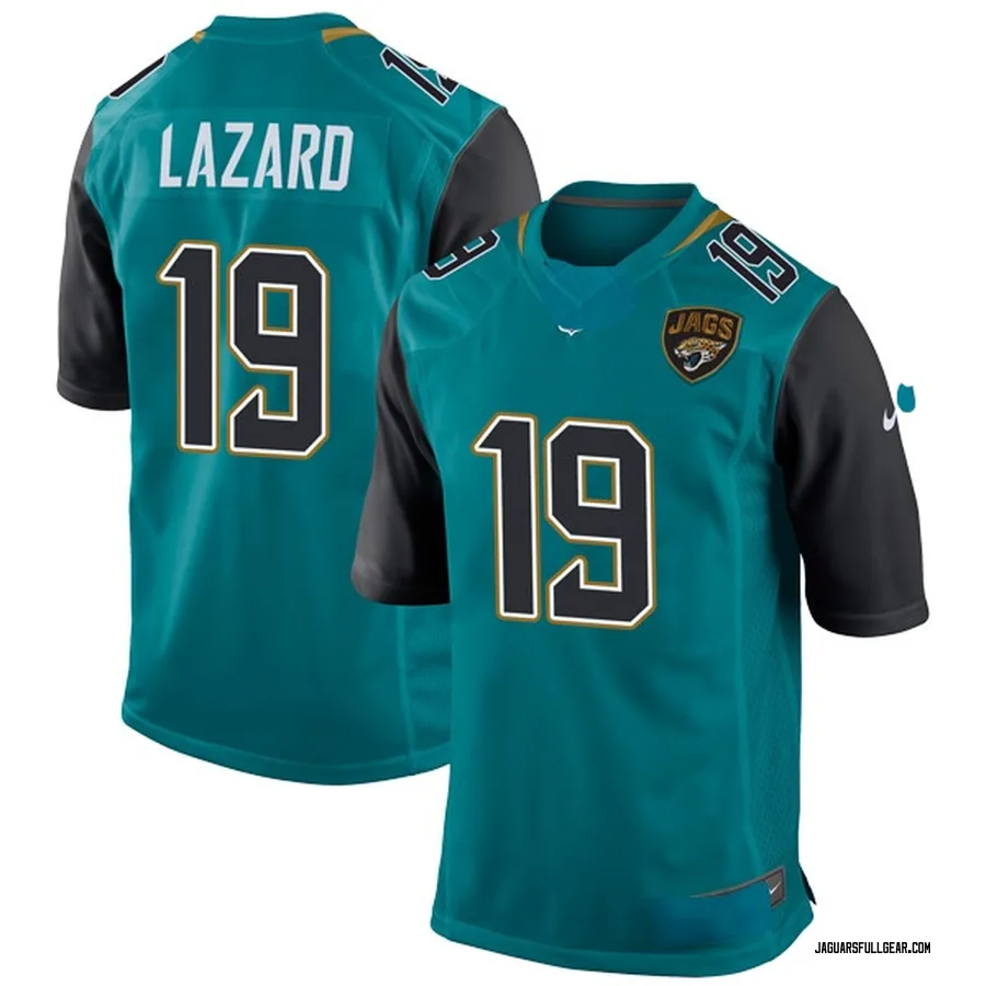 Allen Lazard Jacksonville Jaguars Men S Game Team Color Nike Jersey Teal