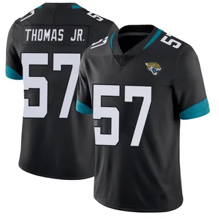 Bryan Thomas Jr. Jacksonville Jaguars Men's Limited Vapor Untouchable Nike Jersey - Black