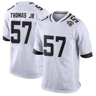 Bryan Thomas Jr. Jacksonville Jaguars Youth Game Nike Jersey - White