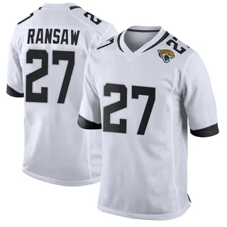 Caleb Ransaw Jacksonville Jaguars Men's Game Nike Jersey - White