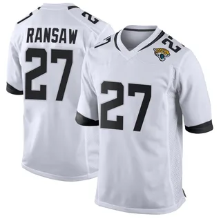 Caleb Ransaw Jacksonville Jaguars Youth Game Nike Jersey - White