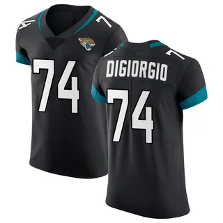 Garrett DiGiorgio Jacksonville Jaguars Men's Elite Vapor Untouchable Nike Jersey - Black