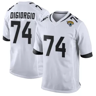 Garrett DiGiorgio Jacksonville Jaguars Men's Game Nike Jersey - White