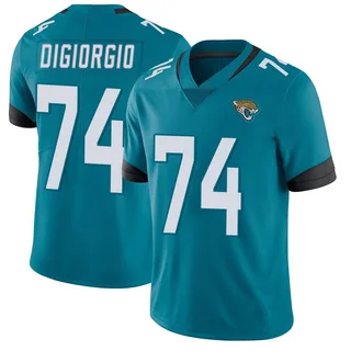 Garrett DiGiorgio Jacksonville Jaguars Men's Limited Vapor Untouchable Nike Jersey - Teal