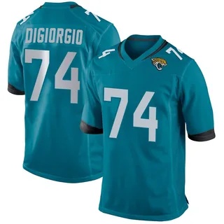 Garrett DiGiorgio Jacksonville Jaguars Youth Game Nike Jersey - Teal