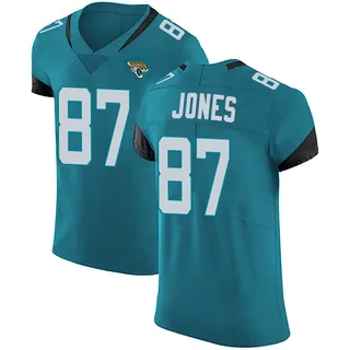 J.J. Jones Jacksonville Jaguars Men's Elite Vapor Untouchable Alternate Nike Jersey - Teal