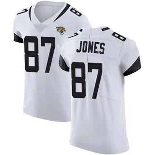 J.J. Jones Jacksonville Jaguars Men's Elite Vapor Untouchable Road Nike Jersey - White