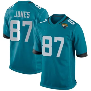 J.J. Jones Jacksonville Jaguars Men's Game Nike Jersey - Teal