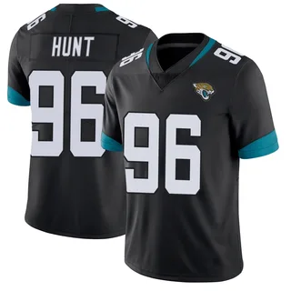 Jalen Hunt Jacksonville Jaguars Men's Limited Vapor Untouchable Nike Jersey - Black
