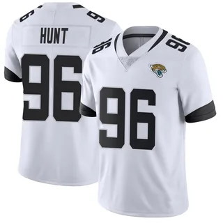 Jalen Hunt Jacksonville Jaguars Men's Limited Vapor Untouchable Nike Jersey - White