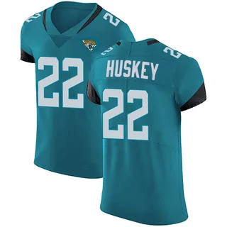 Jalen Huskey Jacksonville Jaguars Men's Elite Vapor Untouchable Alternate Nike Jersey - Teal