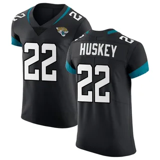 Jalen Huskey Jacksonville Jaguars Men's Elite Vapor Untouchable Nike Jersey - Black