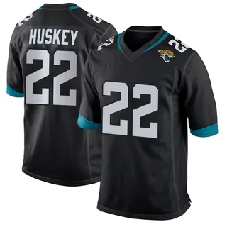 Jalen Huskey Jacksonville Jaguars Men's Game Nike Jersey - Black