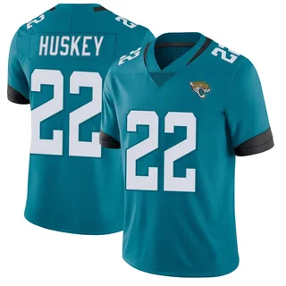 Jalen Huskey Jacksonville Jaguars Men's Limited Vapor Untouchable Nike Jersey - Teal