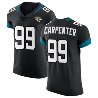 James Carpenter Jacksonville Jaguars Men's Elite Vapor Untouchable Nike Jersey - Black