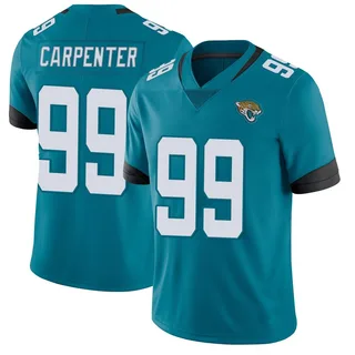 James Carpenter Jacksonville Jaguars Men's Limited Vapor Untouchable Nike Jersey - Teal