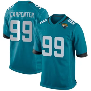 James Carpenter Jacksonville Jaguars Youth Game Nike Jersey - Teal