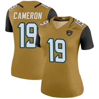 Josh Cameron Jacksonville Jaguars Women's Bold Color Rush Legend Nike Jersey - Gold