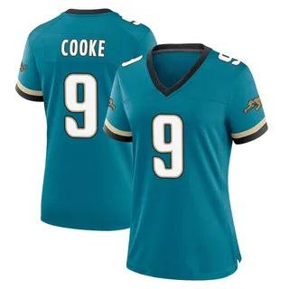 Logan Cooke Jacksonville Jaguars Women's Game Prowler Throwback Nike Jersey - Teal