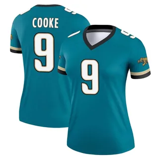 Logan Cooke Jacksonville Jaguars Women's Legend Prowler Throwback Nike Jersey - Teal