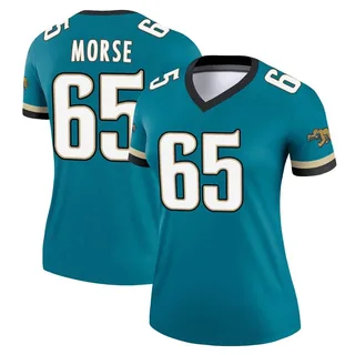 Mitch Morse Jacksonville Jaguars Women's Legend Prowler Throwback Nike Jersey - Teal