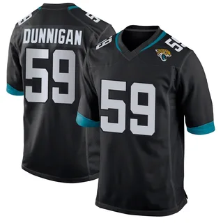 Quindarius Dunnigan Jacksonville Jaguars Men's Game Nike Jersey - Black