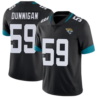 Quindarius Dunnigan Jacksonville Jaguars Men's Limited Vapor Untouchable Nike Jersey - Black