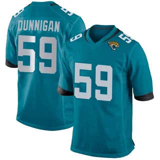 Quindarius Dunnigan Jacksonville Jaguars Youth Game Nike Jersey - Teal