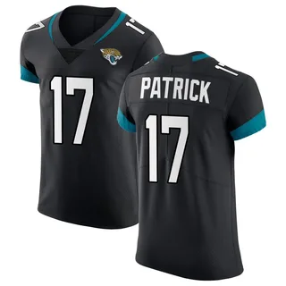 Tim Patrick Jacksonville Jaguars Men's Elite Vapor Untouchable Nike Jersey - Black