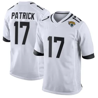 Tim Patrick Jacksonville Jaguars Men's Game Nike Jersey - White
