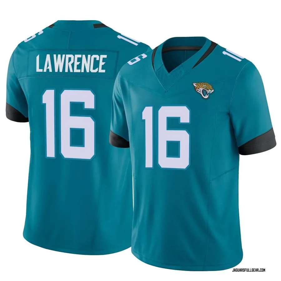 Trevor Lawrence Jacksonville Jaguars Men's Limited Vapor F.U.S.E. Nike Jersey - Teal